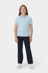 Short Sleeve Fitted Stretch Pique Polo (Feminine Fit)