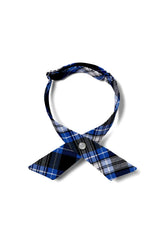 Adjustable Plaid Cross Tie