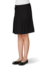 Above The Knee Front Pleated Skirt with Tabs