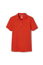 Girls Short Sleeve Interlock Polo - FINAL SALE