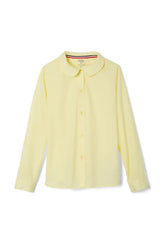 Long Sleeve Peter Pan Collar Blouse - FINAL SALE