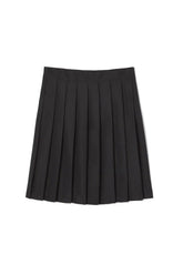 At The Knee Pleated Skirt