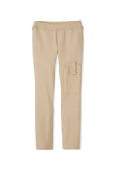 Girls' Adaptive Seated Skinny Fit Stretch Ponte Pant with Thigh Pocket