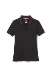 Short Sleeve Fitted Stretch Pique Polo (Feminine Fit)