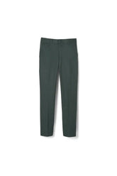 Green Flat Front Double Knee Pant - FINAL SALE