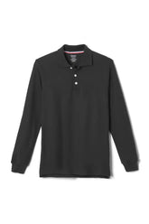 Long Sleeve Pique Polo - FINAL SALE