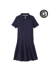 Adaptive Short Sleeve Interlock Polo Dress