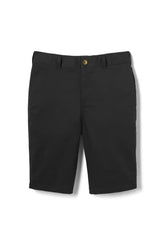 Boys' Flat Front Stretch Twill Short