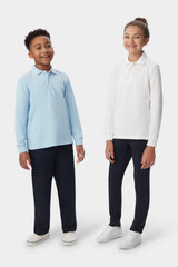 Long Sleeve Piqué Polo