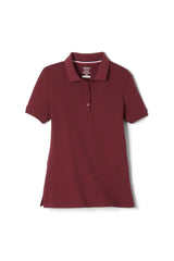 3-Pack Short Sleeve Fitted Stretch Pique Polo (Feminine Fit)