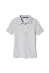 3-Pack Short Sleeve Fitted Interlock Polo with Picot Collar (Feminine Fit)