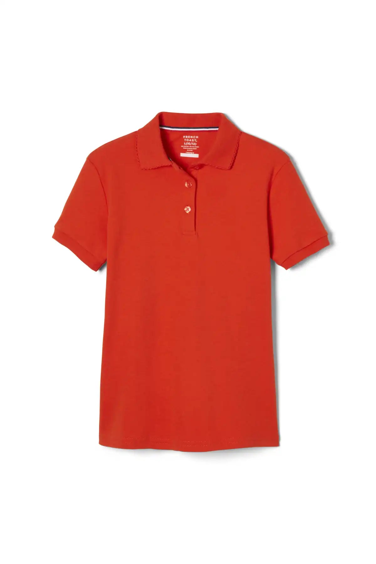 Girls Short Sleeve Interlock Polo - FINAL SALE