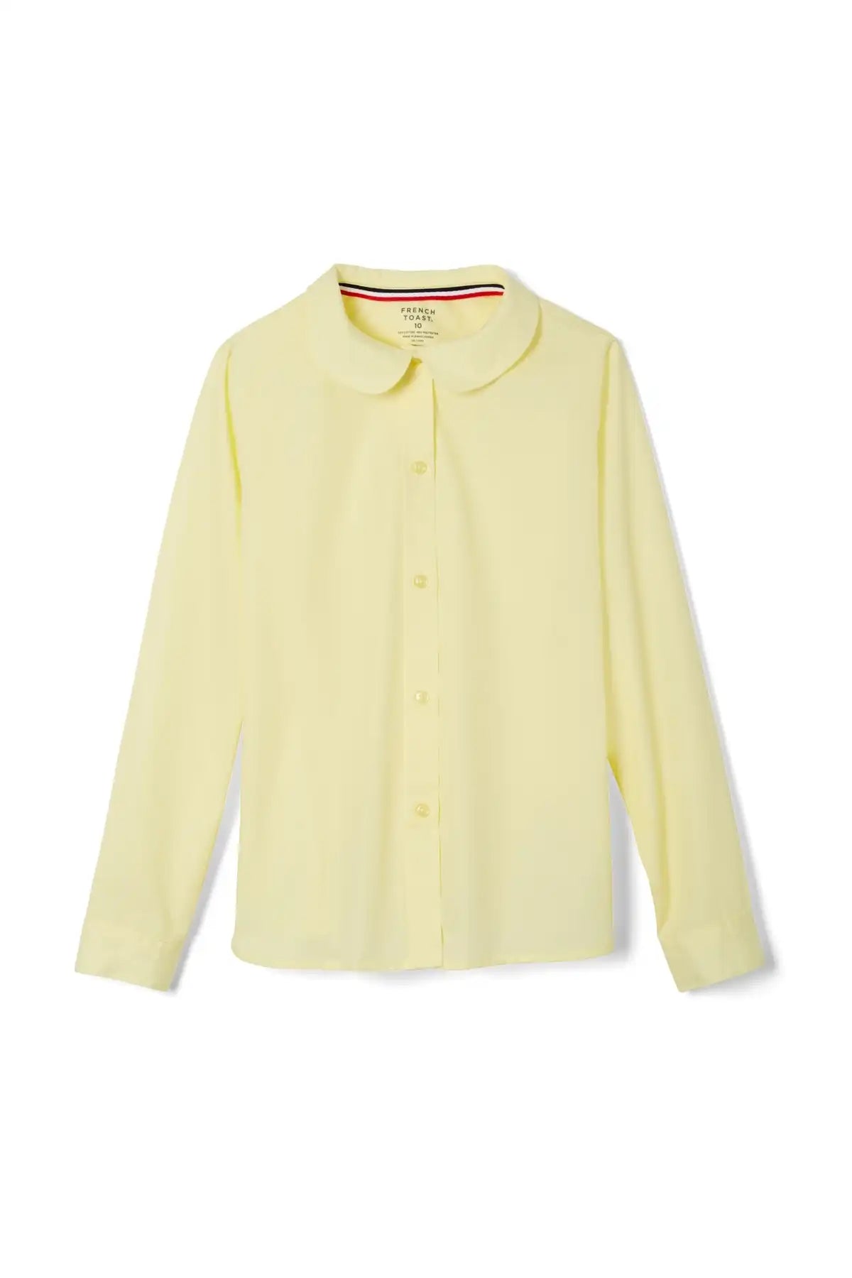 Long Sleeve Peter Pan Collar Blouse - FINAL SALE