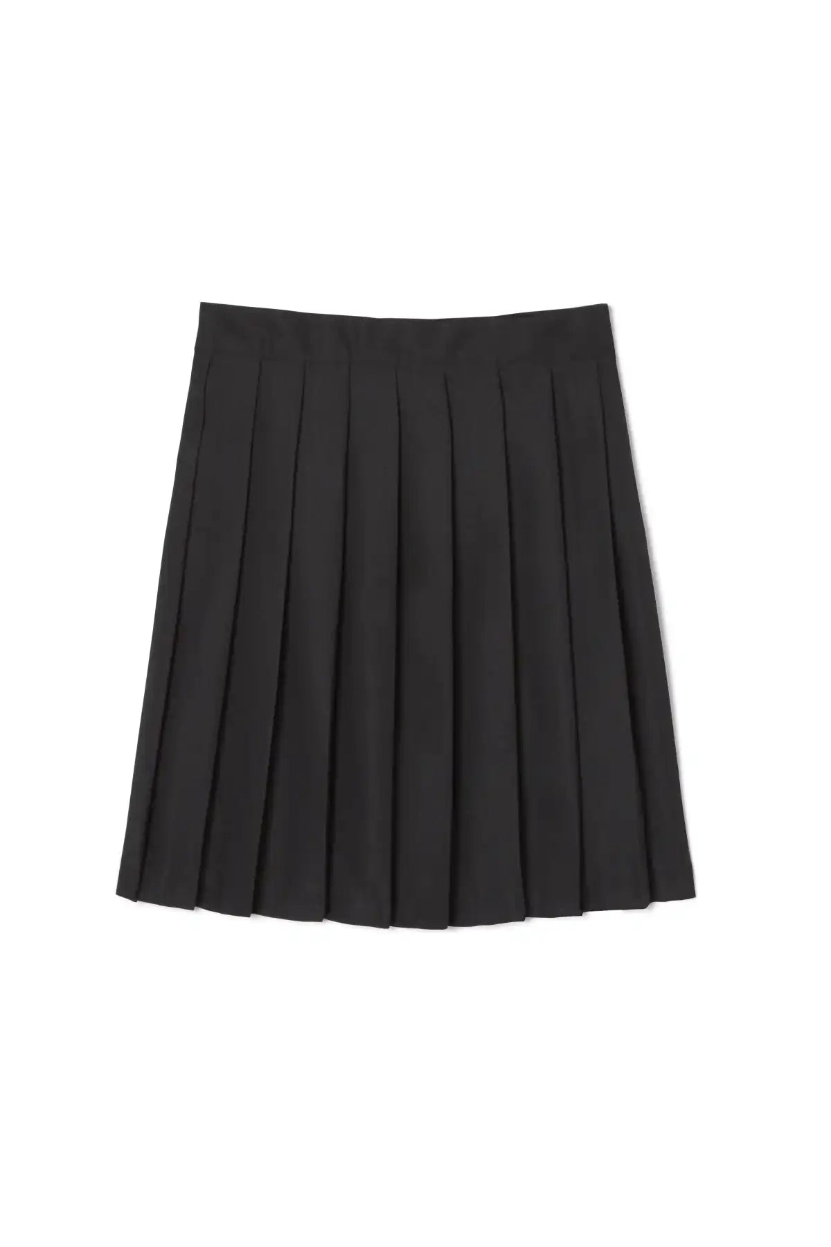 At The Knee Pleated Skirt