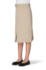 Below The Knee Kick Pleat Skirt - FINAL SALE