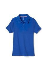 Girls Short Sleeve Interlock Polo - FINAL SALE