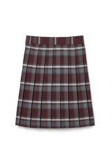 At The Knee Plaid Pleated Skirt - FINAL SALE