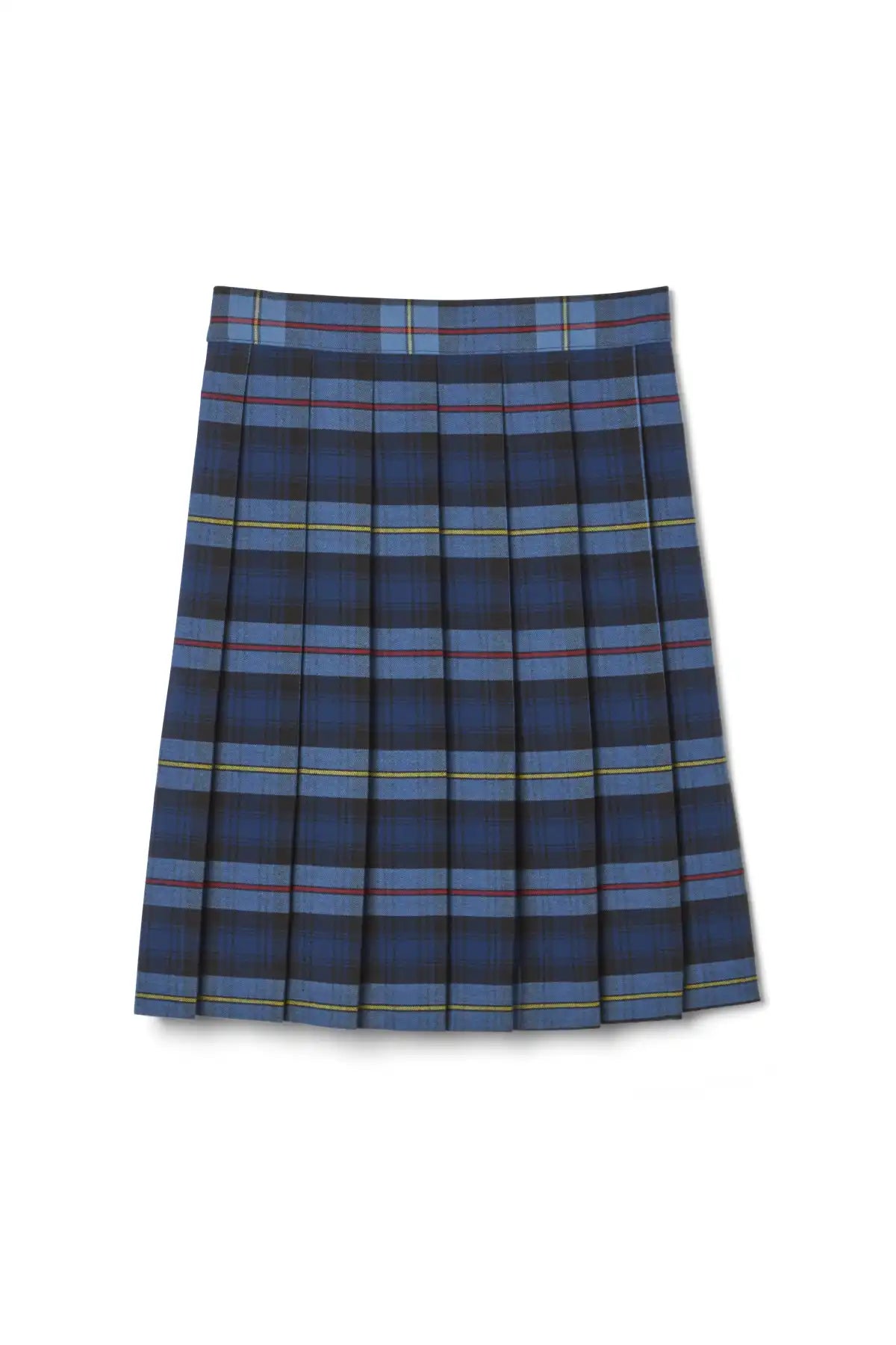 At The Knee Plaid Pleated Skirt - FINAL SALE