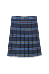 At The Knee Plaid Pleated Skirt - FINAL SALE