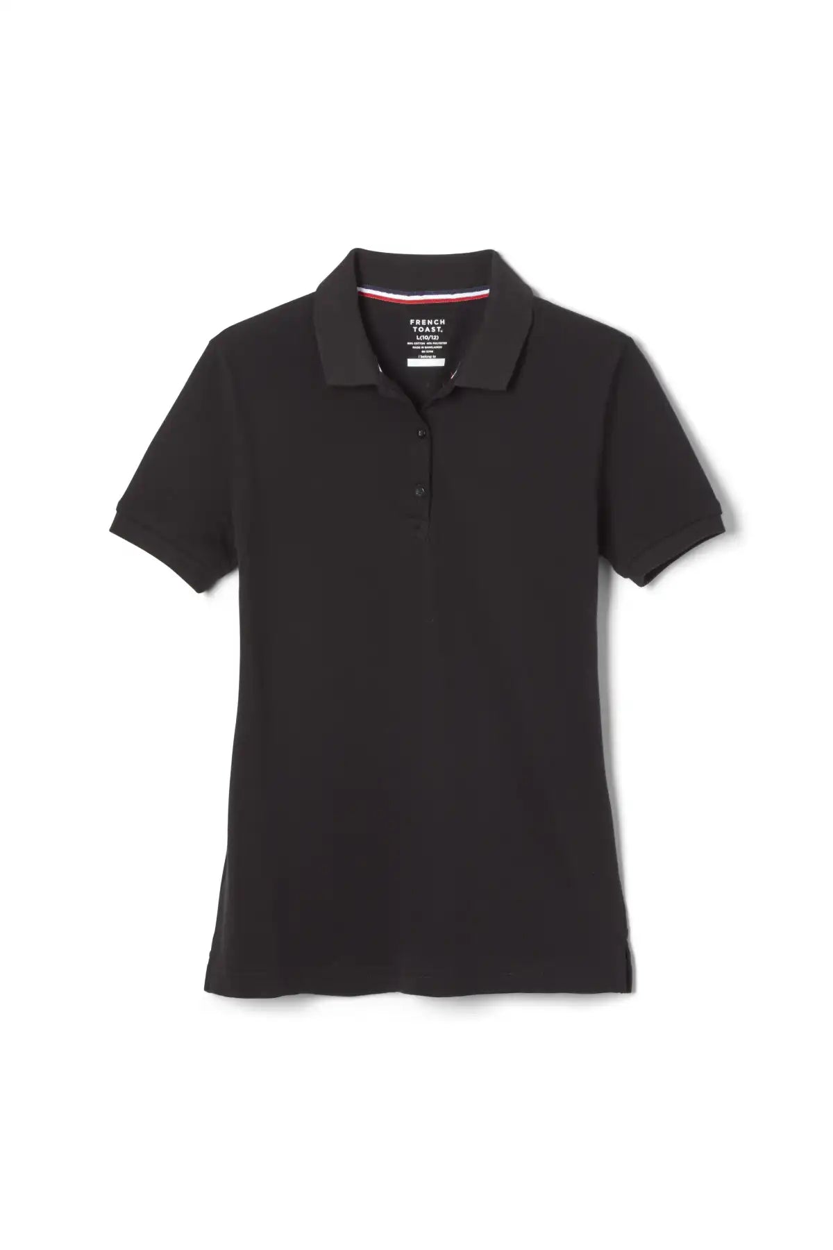 Short Sleeve Fitted Stretch Pique Polo (Feminine Fit)