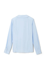 Long Sleeve Peter Pan Collar Blouse