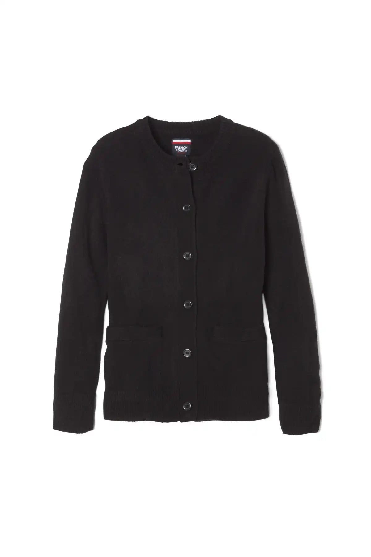 Crewneck Sweater Cardigan