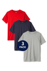 3-Pack Short Sleeve Performance Tee