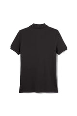 Short Sleeve Fitted Stretch Pique Polo (Feminine Fit)
