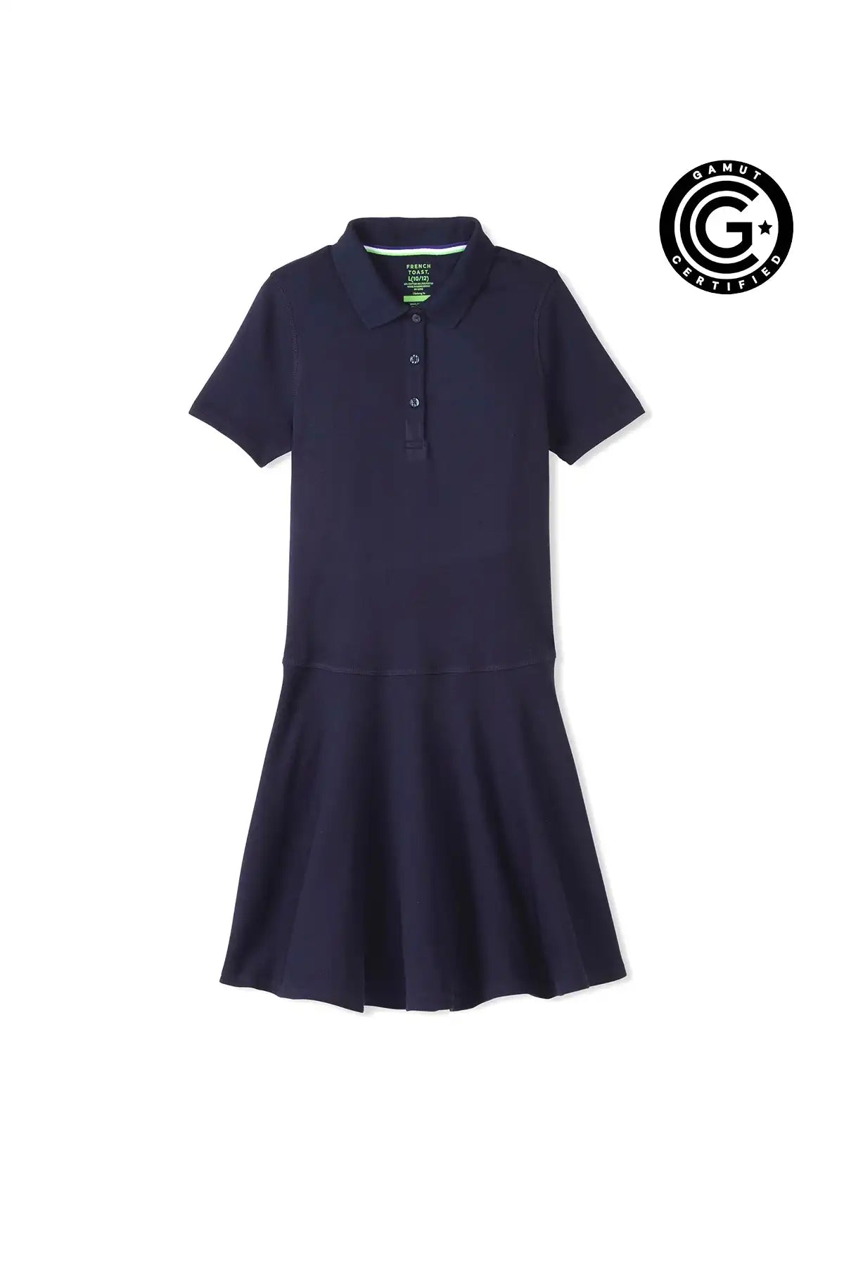 Adaptive Short Sleeve Interlock Polo Dress