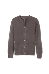 Crewneck Sweater Cardigan
