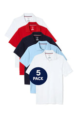 5-Pack Short Sleeve Performance Polo