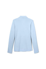 Long Sleeve Fitted Stretch Pique Polo (Feminine Fit) - FINAL SALE